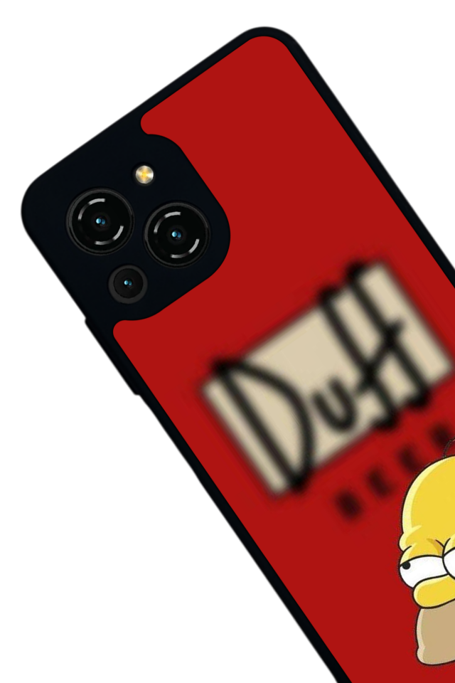 Reeder S23 Pro Max Uyumlu The Simpsons Tasarımlı Glossy Premium Kılıf