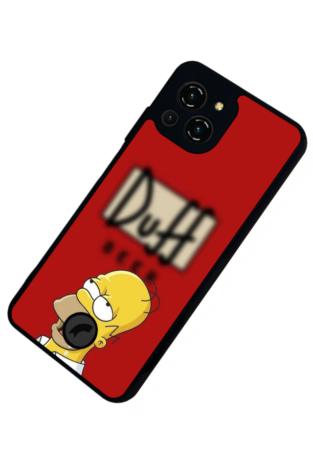 Reeder S23 Pro Max Uyumlu The Simpsons Tasarımlı Glossy Premium Kılıf