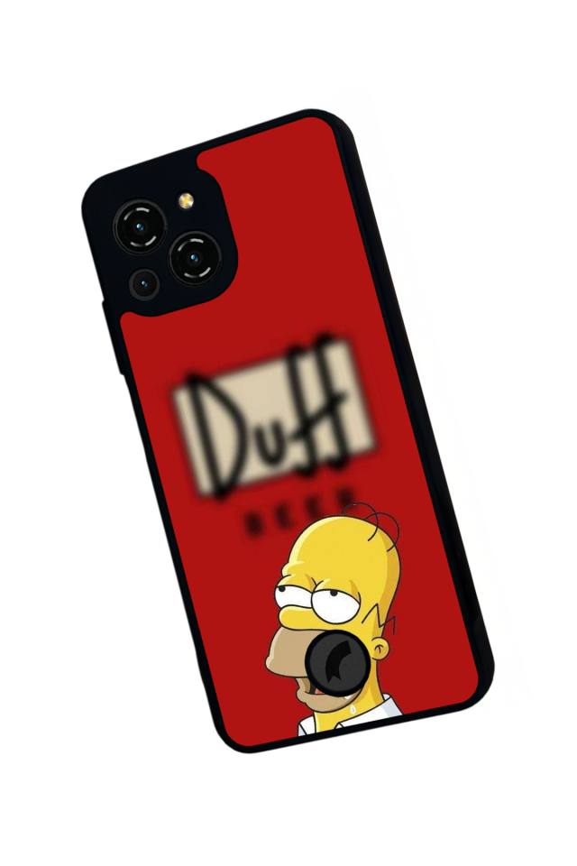 Reeder S23 Pro Max Uyumlu The Simpsons Tasarımlı Glossy Premium Kılıf