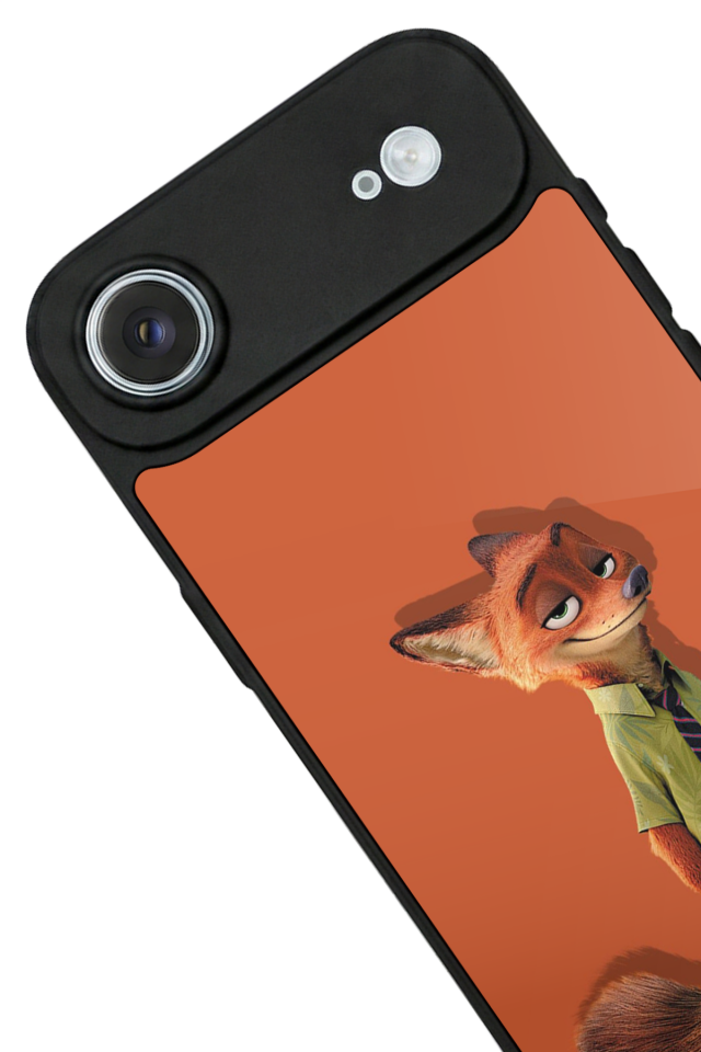 iPhone 17 Air Uyumlu Zootropolis Tasarımlı Glossy Premium Kılıf