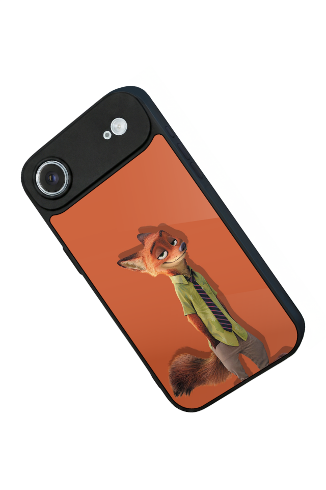 iPhone 17 Air Uyumlu Zootropolis Tasarımlı Glossy Premium Kılıf