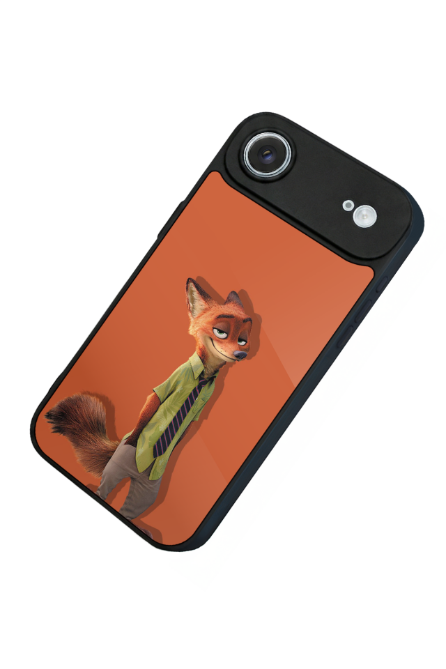 iPhone 17 Air Uyumlu Zootropolis Tasarımlı Glossy Premium Kılıf