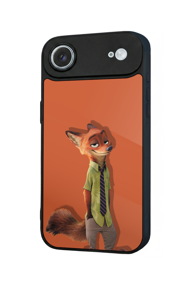 iPhone 17 Air Uyumlu Zootropolis Tasarımlı Glossy Premium Kılıf