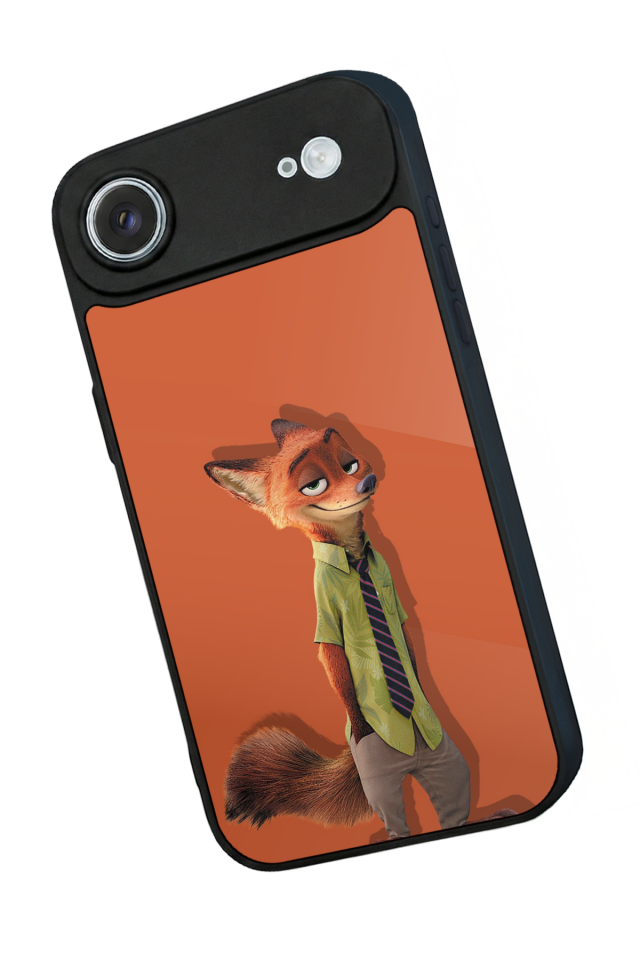iPhone 17 Air Uyumlu Zootropolis Tasarımlı Glossy Premium Kılıf