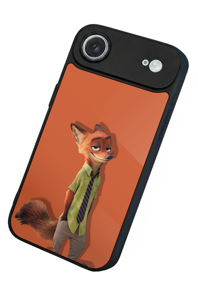 iPhone 17 Air Uyumlu Zootropolis Tasarımlı Glossy Premium Kılıf