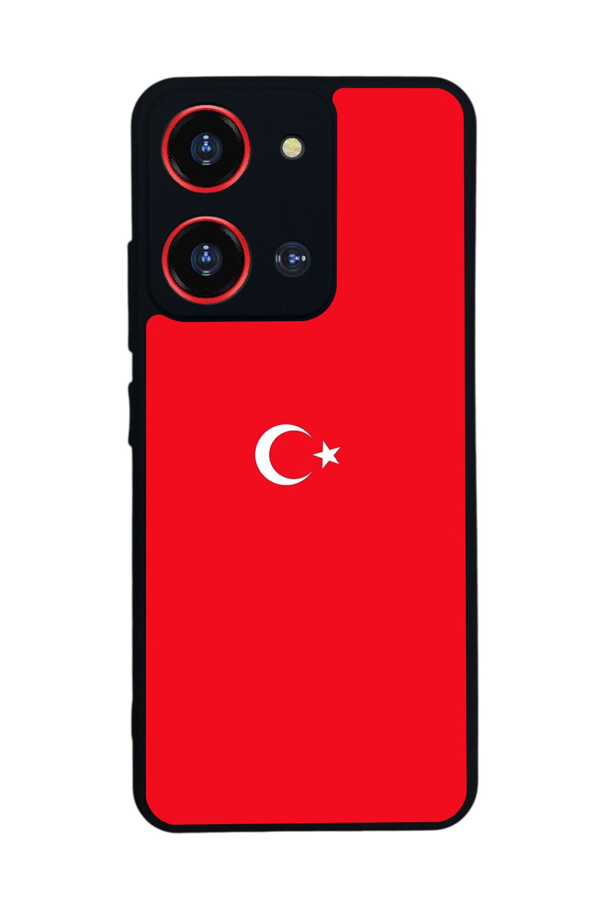 Reeder S19 Max Pro S ZOOM Uyumlu TurkBayragi Tasarımlı Glossy Premium Kılıf