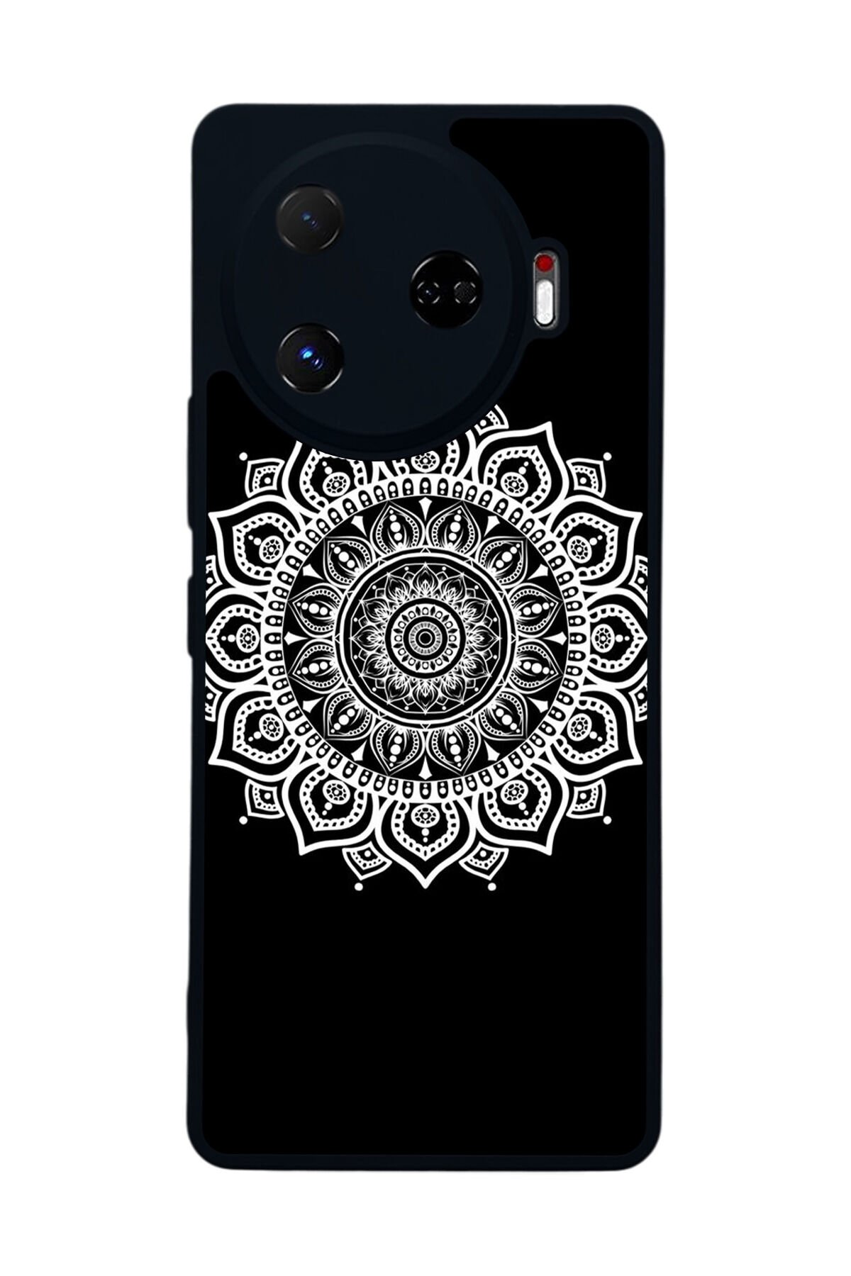 Tecno Camon 30 Pro Uyumlu Mandala Tasarımlı Glossy Premium Kılıf