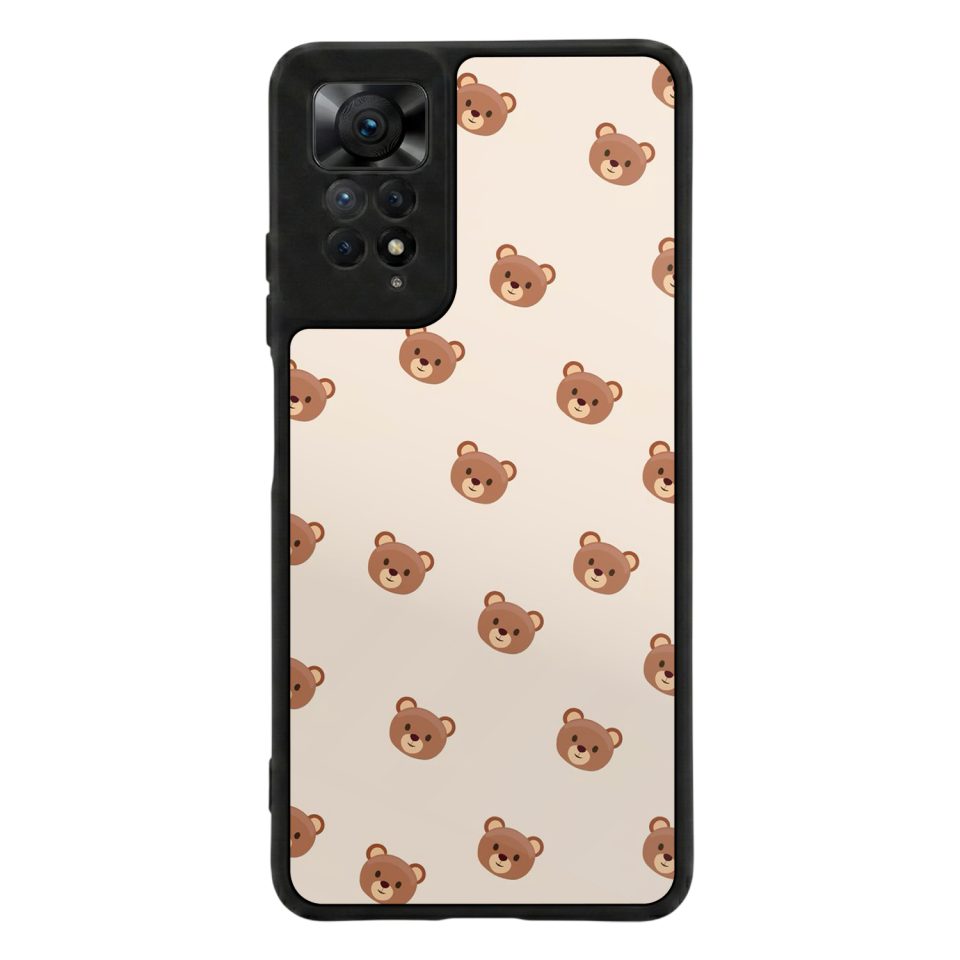 Xiaomi Redmi Note 11 Pro Uyumlu Ayı Tasarımlı Glossy Premium Kılıf