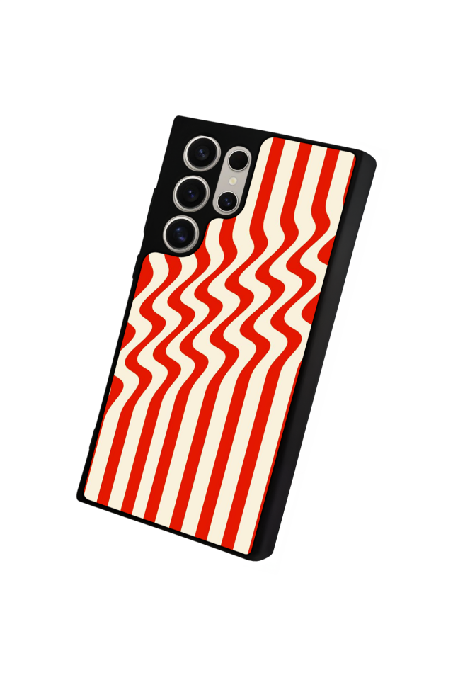 Samsung Galaxy S23 Ultra Uyumlu Çizgi Sanatı Tasarımlı Glossy Premium Kılıf