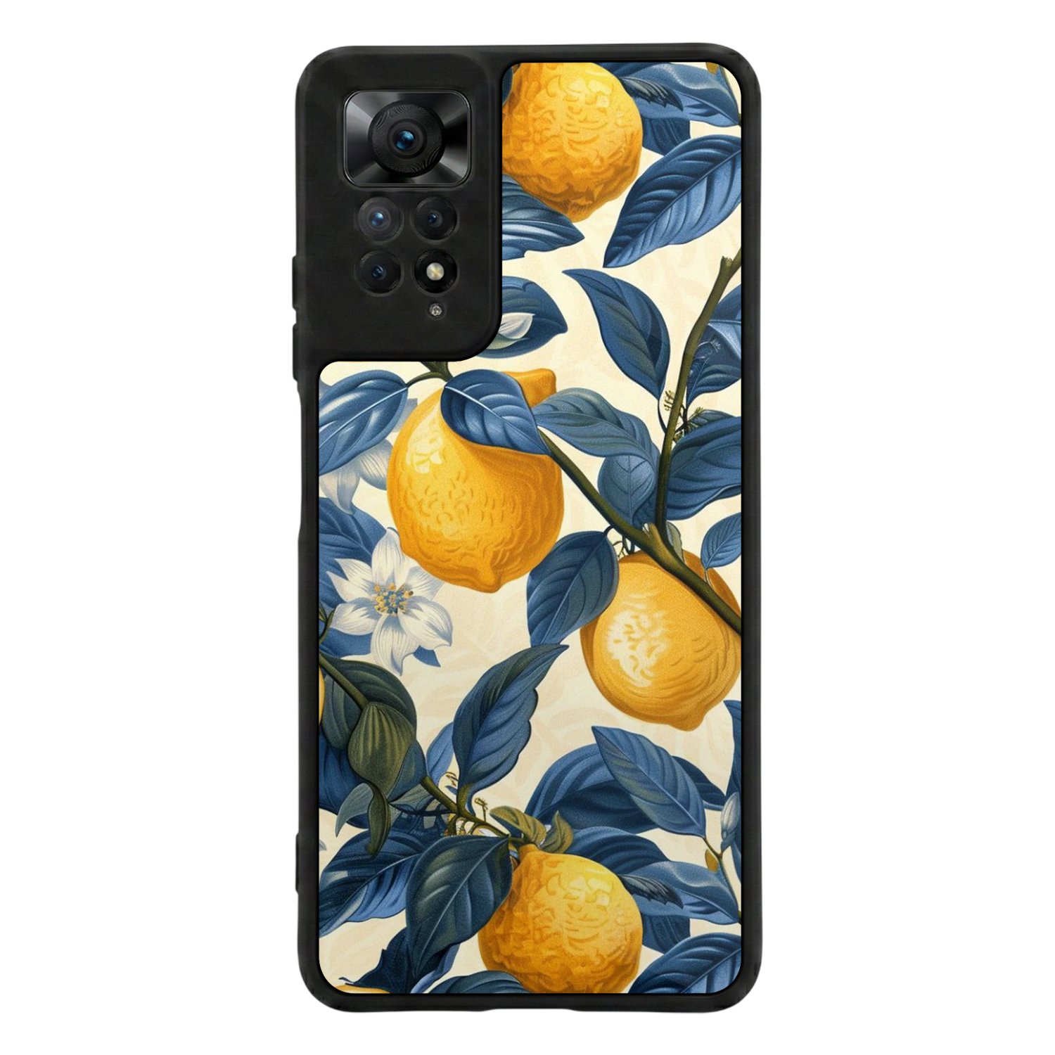 Xiaomi Redmi Note 12 Pro Uyumlu Limon Tasarımlı Glossy Premium Kılıf