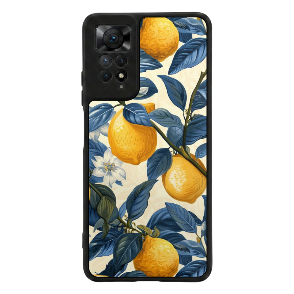 Xiaomi Redmi Note 12 Pro Uyumlu Limon Tasarımlı Glossy Premium Kılıf