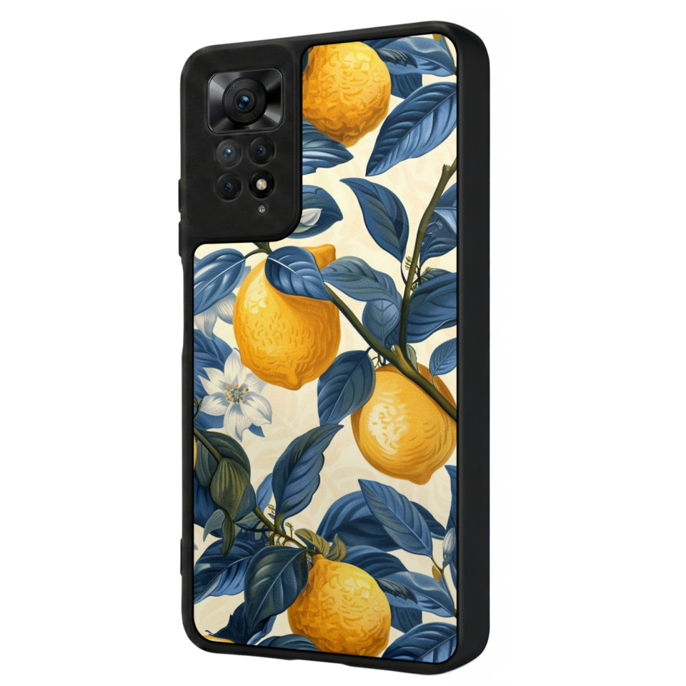 Xiaomi Redmi Note 12 Pro Uyumlu Limon Tasarımlı Glossy Premium Kılıf