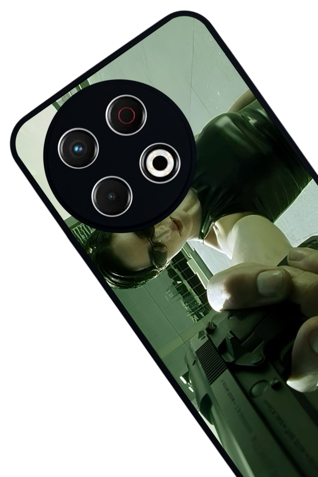 Tecno Spark 30 Pro Uyumlu MatriTecno Spark 30 Pro Tasarımlı Glossy Premium Kılıf