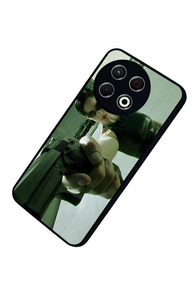 Tecno Spark 30 Pro Uyumlu MatriTecno Spark 30 Pro Tasarımlı Glossy Premium Kılıf