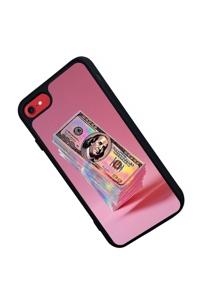 iPhone 8 Uyumlu Money Para Tasarımlı Glossy Premium Kılıf