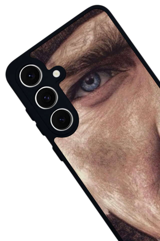 Samsung Galaxy S24 FE Uyumlu Mustafa Kemal Ataturk Tasarımlı Glossy Premium Kılıf