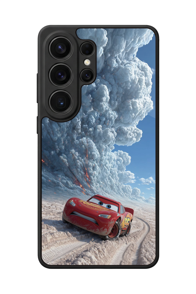 Samsung Galaxy S26 Ultra Uyumlu Şimsek McQueen Tasarımlı Glossy Premium Kılıf