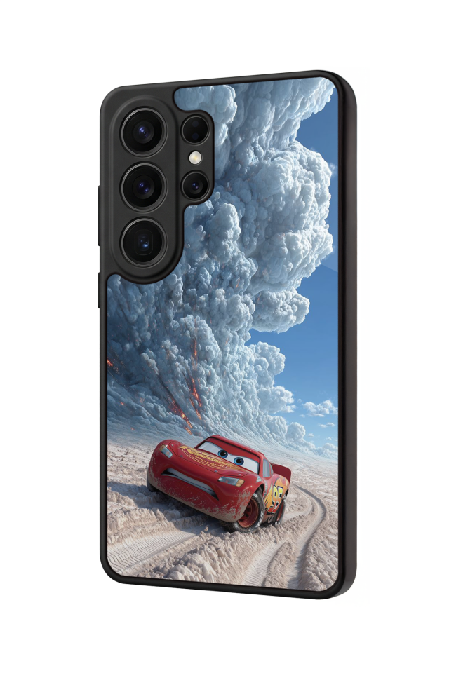 Samsung Galaxy S26 Ultra Uyumlu Şimsek McQueen Tasarımlı Glossy Premium Kılıf