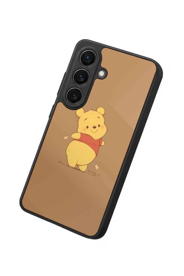 Samsung Galaxy S26 Uyumlu Winnie Tasarımlı Glossy Premium Kılıf