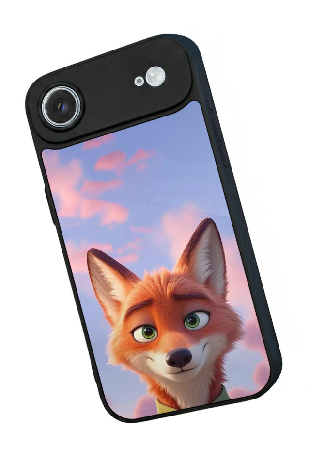 iPhone 17 Air Uyumlu Zootropolis Tasarımlı Glossy Premium Kılıf