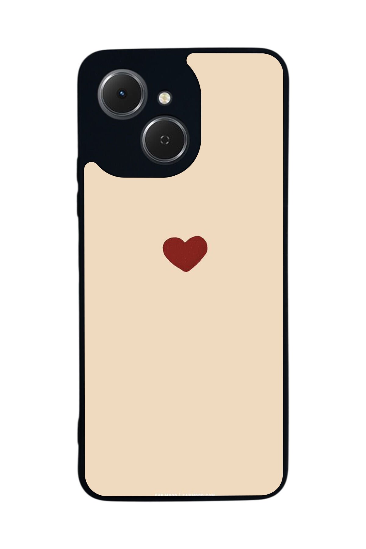 Tecno Spark 40C Uyumlu Kalp Love Tasarımlı Glossy Premium Kılıf