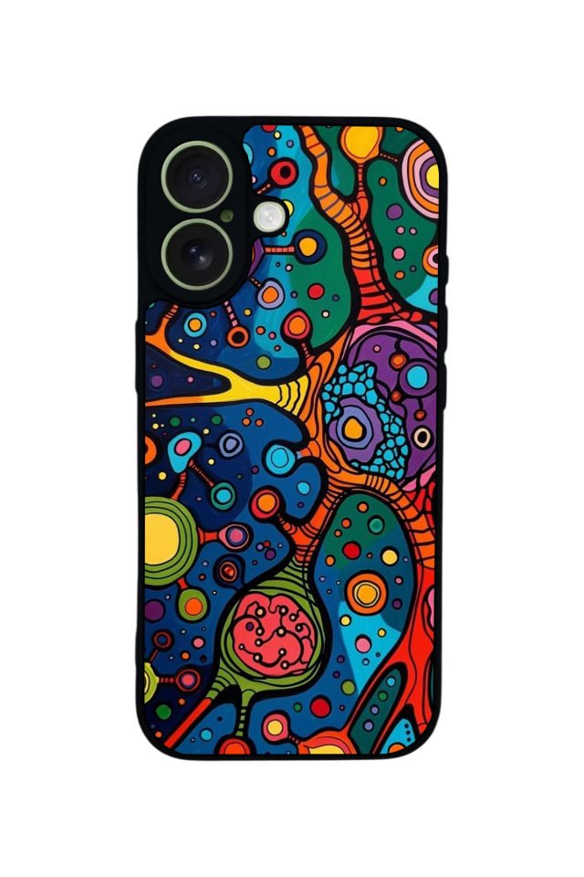 iPhone 17 Uyumlu Abstract Tasarımlı Glossy Premium Kılıf