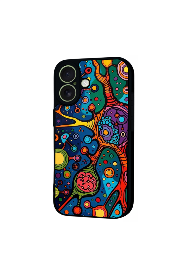 iPhone 17 Uyumlu Abstract Tasarımlı Glossy Premium Kılıf