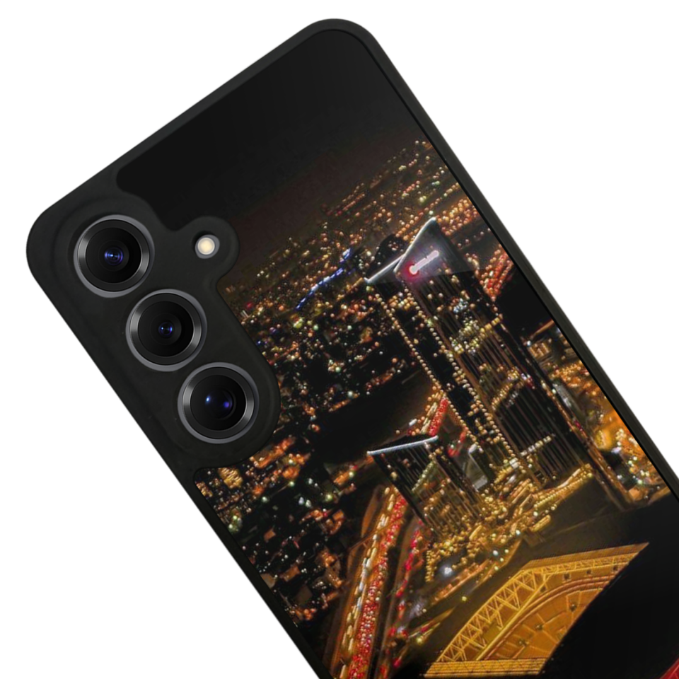 Samsung Galaxy S25 Uyumlu Aslan Tasarımlı Glossy Premium Kılıf