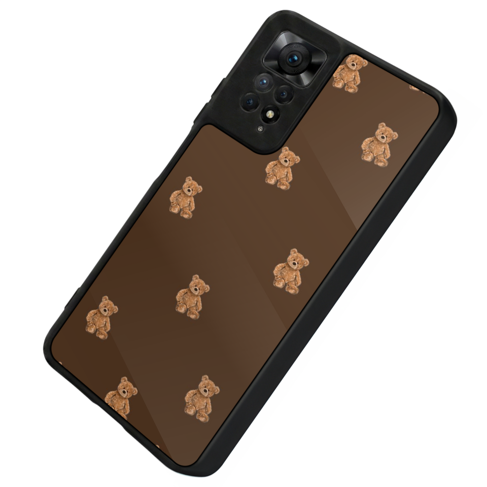 Xiaomi Redmi Note 11 Pro Uyumlu Ayı Tasarımlı Glossy Premium Kılıf