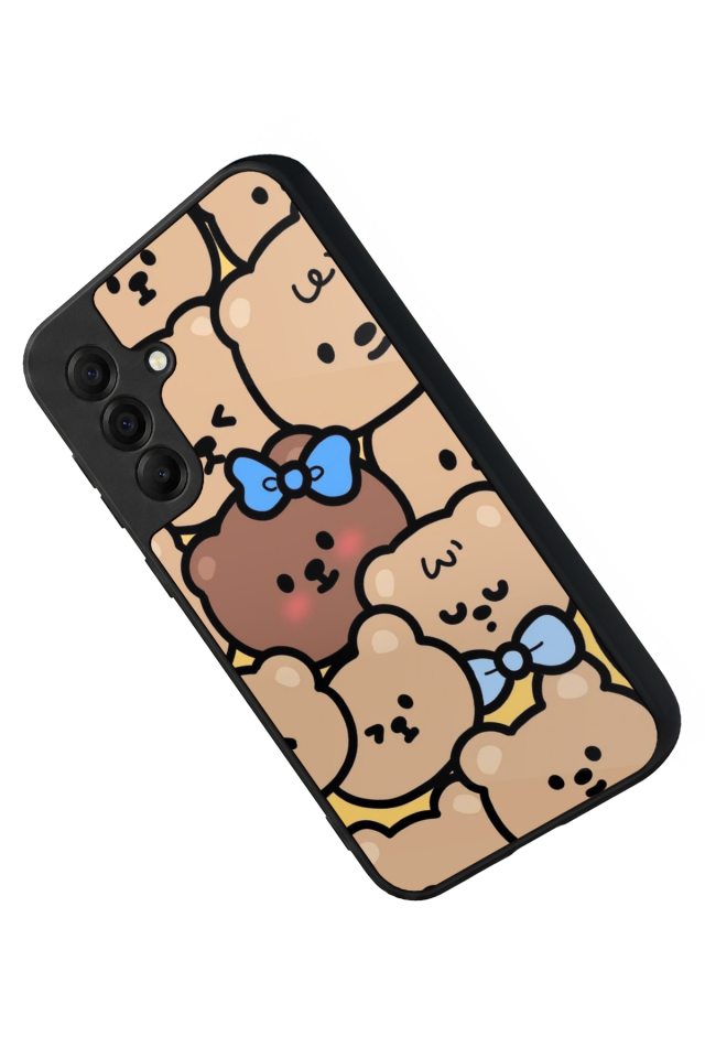 Samsung Galaxy A17 Uyumlu Ayı Tasarımlı Glossy Premium Kılıf