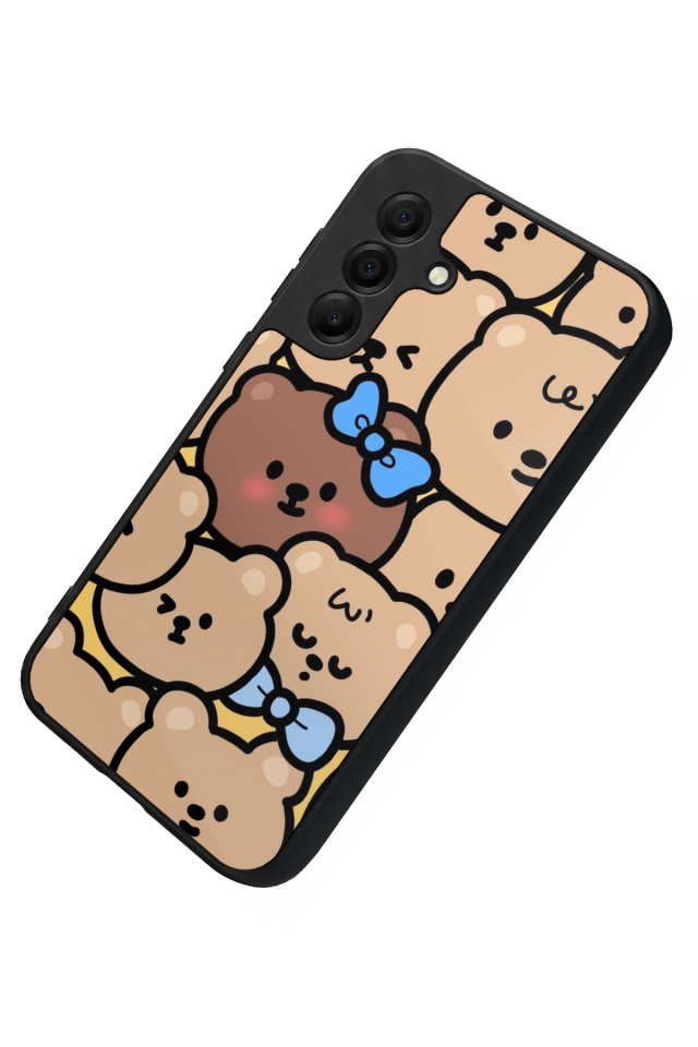 Samsung Galaxy A17 Uyumlu Ayı Tasarımlı Glossy Premium Kılıf