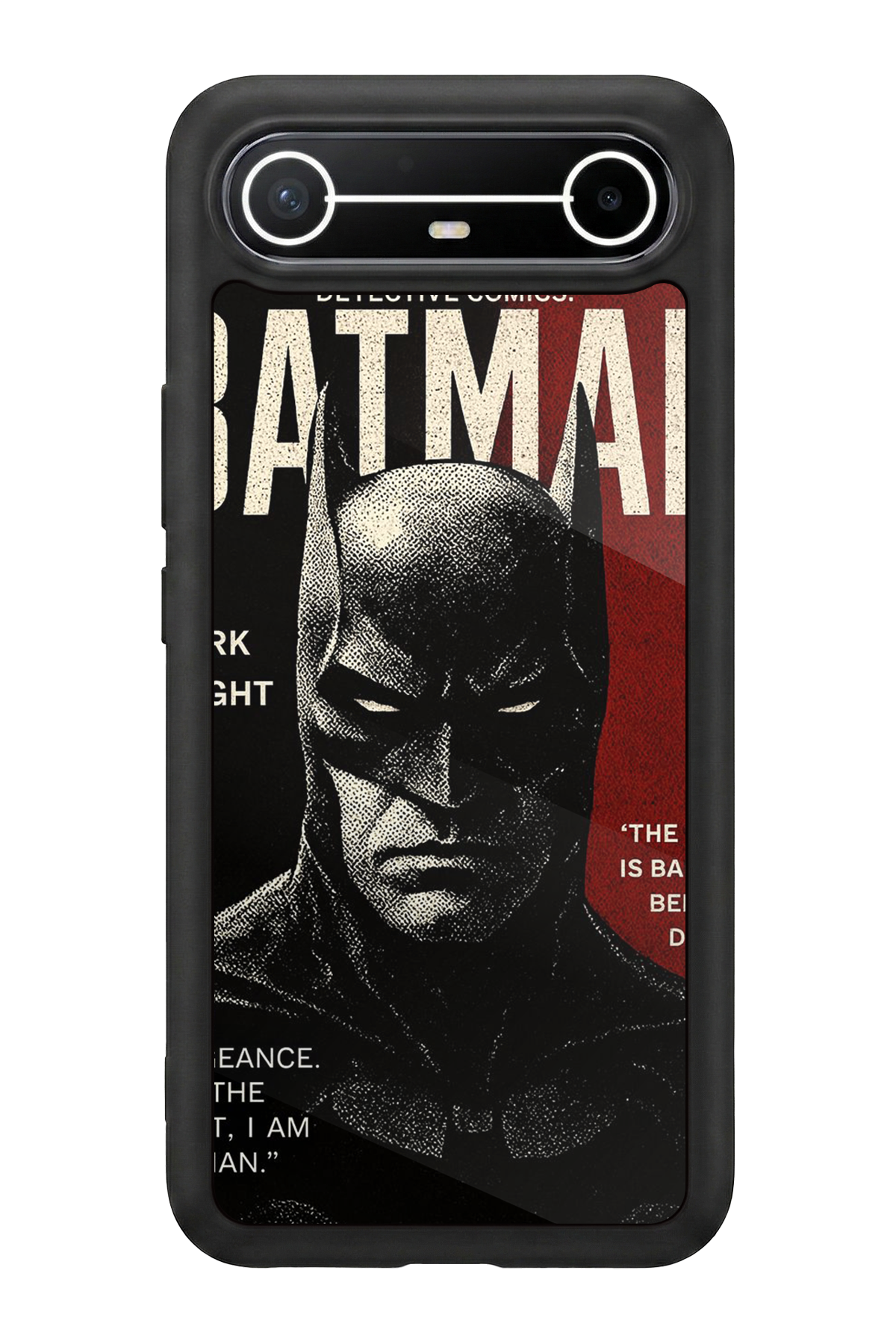Tecno Spark Slim 5G Uyumlu Batman Tasarımlı Glossy Premium Kılıf
