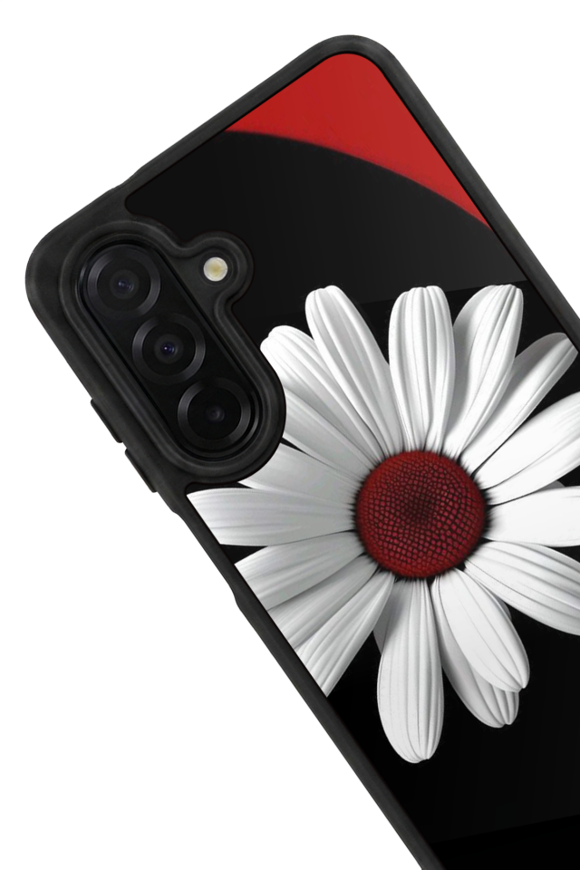 Samsung Galaxy A56 Uyumlu Cicek Tasarımlı Glossy Premium Kılıf