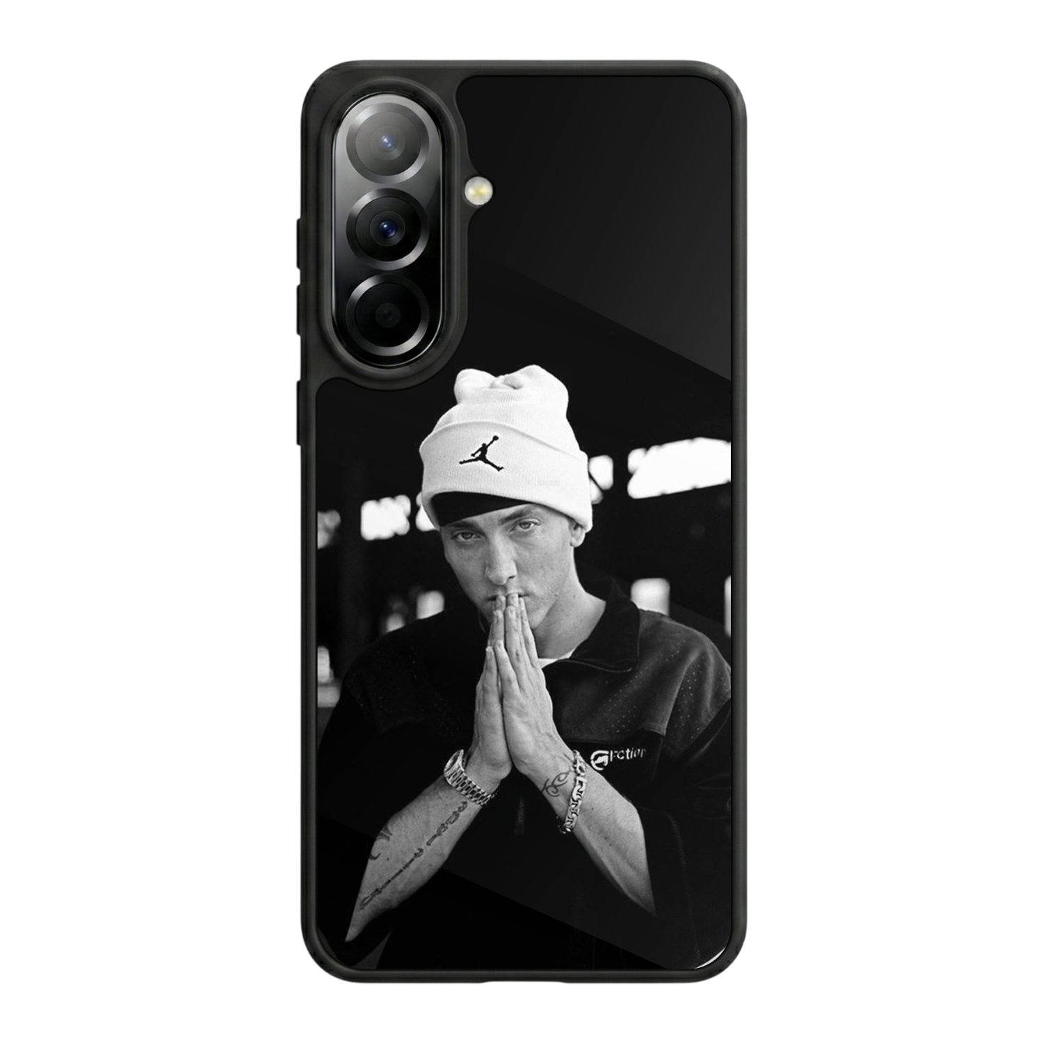 Samsung Galaxy A37 Uyumlu Eminem Tasarımlı Glossy Premium Kılıf