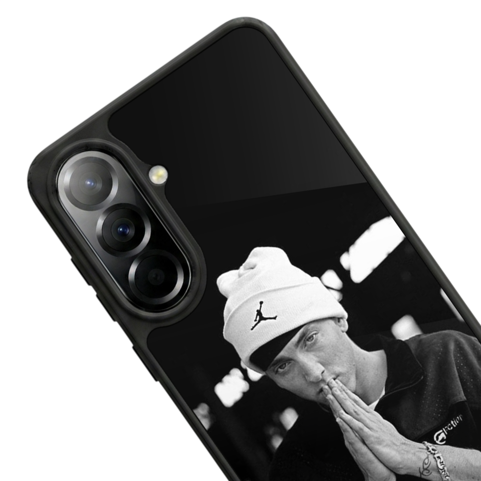Samsung Galaxy A37 Uyumlu Eminem Tasarımlı Glossy Premium Kılıf