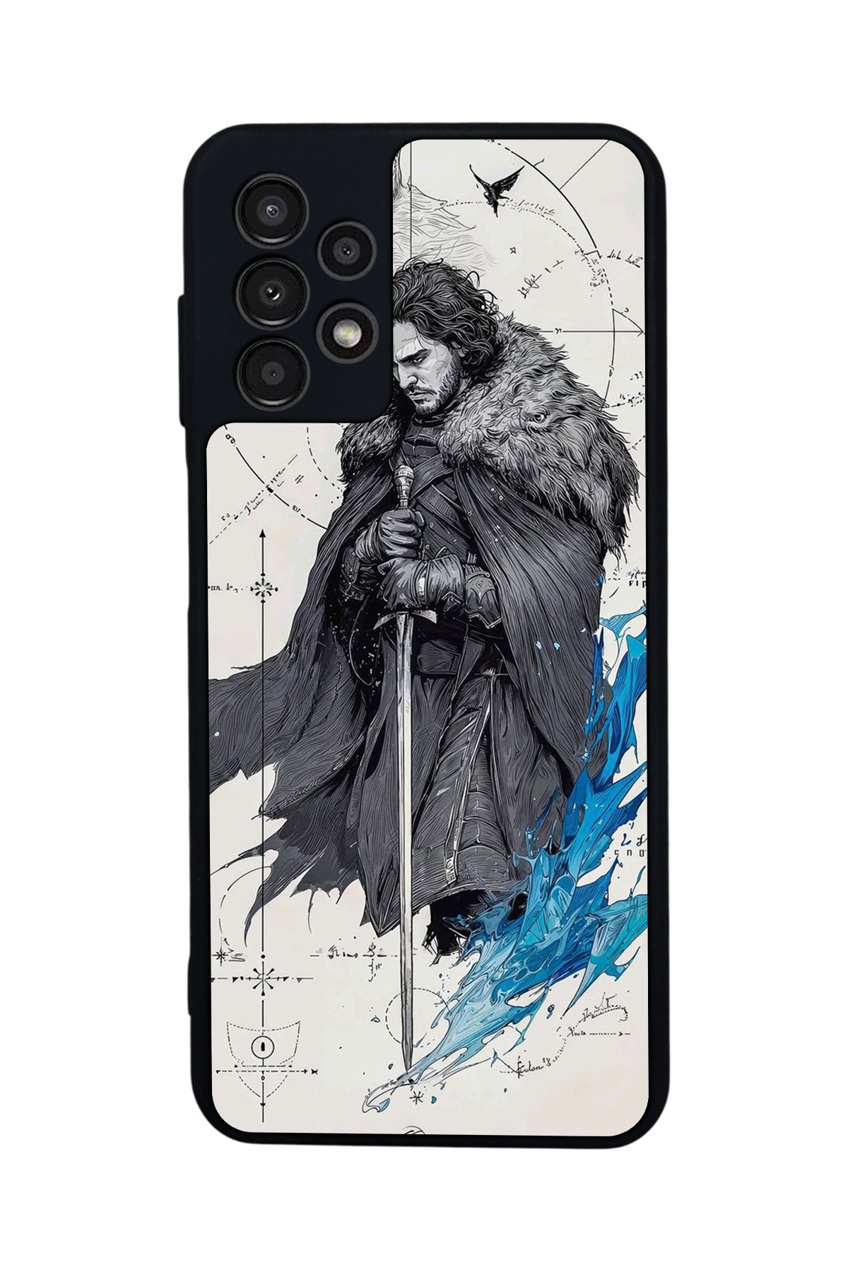 Samsung Galaxy A13 Uyumlu GameOfThrones Tasarımlı Glossy Premium Kılıf