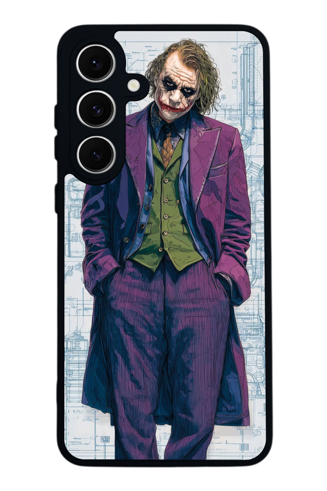 Samsung Galaxy A16 Uyumlu Joker Tasarımlı Glossy Premium Kılıf