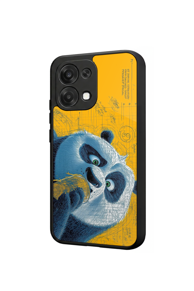 Oppo A6 Pro Uyumlu Kung Fu Panda Tasarımlı Glossy Premium Kılıf