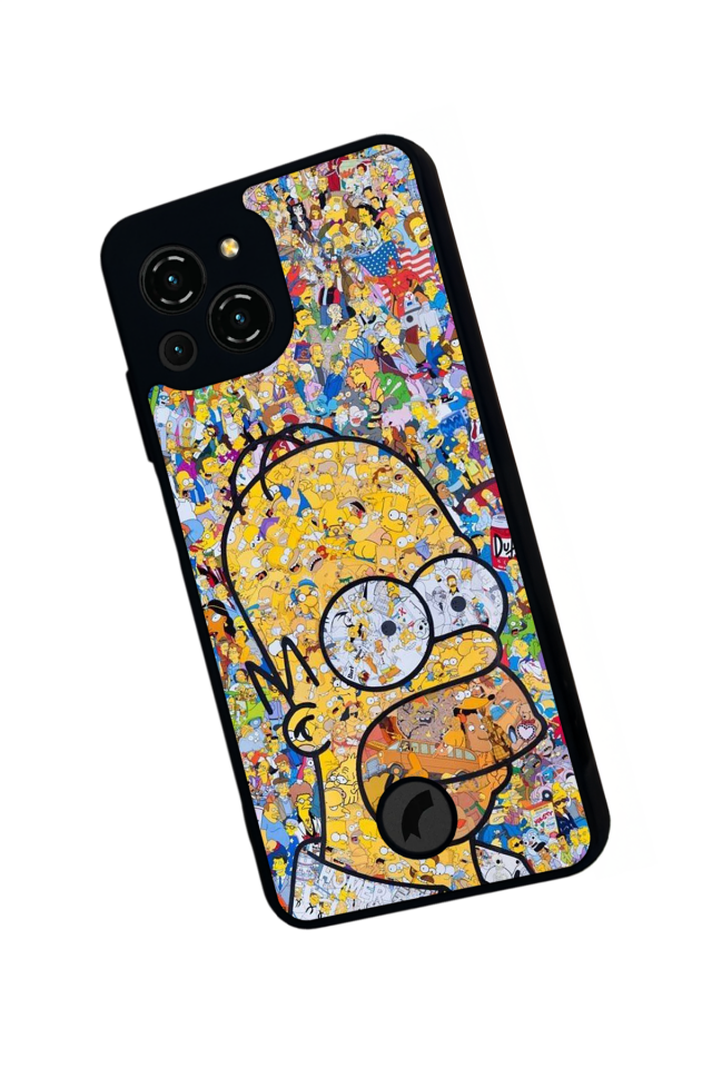 Reeder S23 Pro Max Uyumlu The Simpsons Tasarımlı Glossy Premium Kılıf