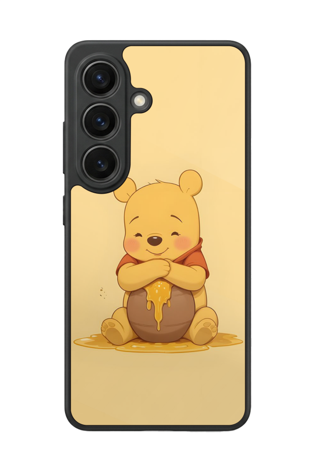 Samsung Galaxy S26 Uyumlu Winnie Tasarımlı Glossy Premium Kılıf