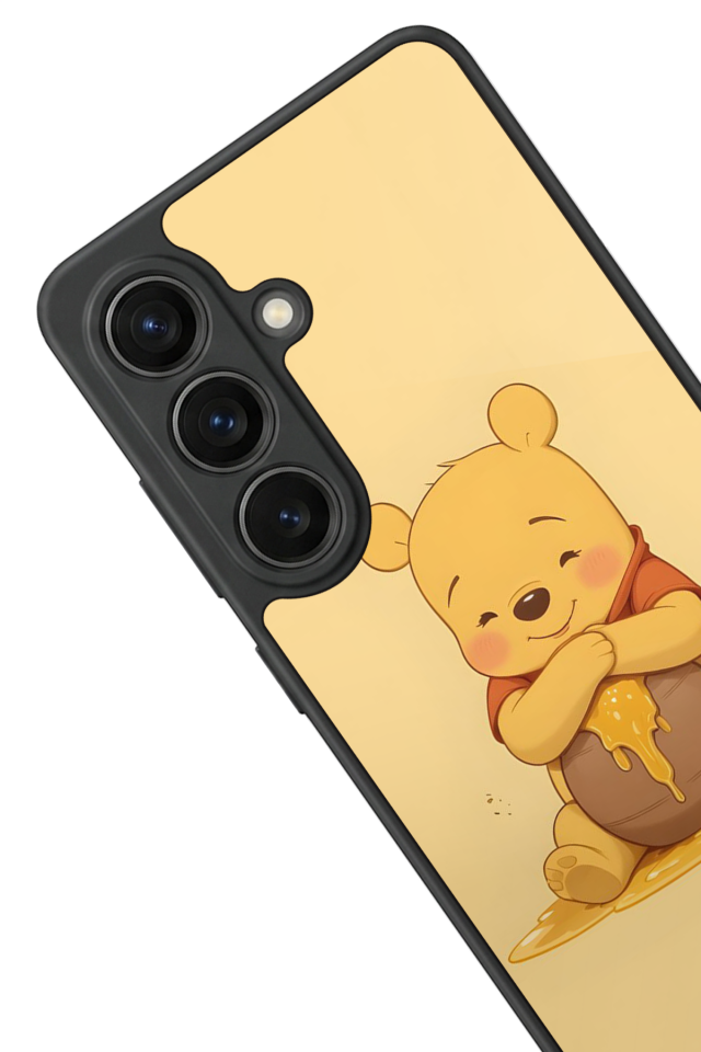 Samsung Galaxy S26 Uyumlu Winnie Tasarımlı Glossy Premium Kılıf