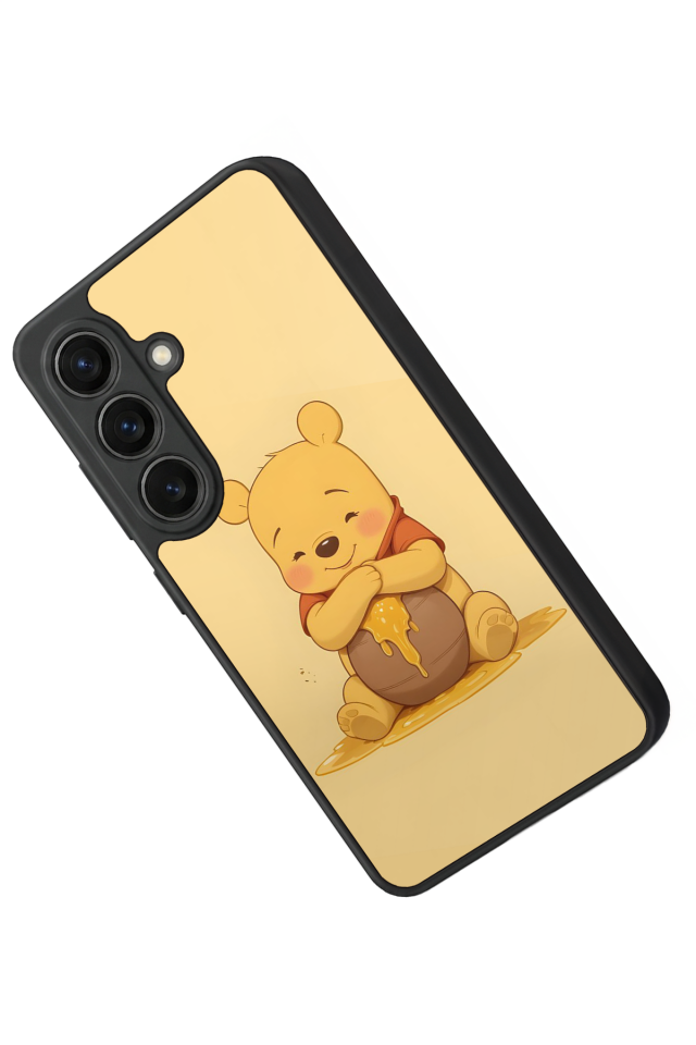 Samsung Galaxy S26 Uyumlu Winnie Tasarımlı Glossy Premium Kılıf
