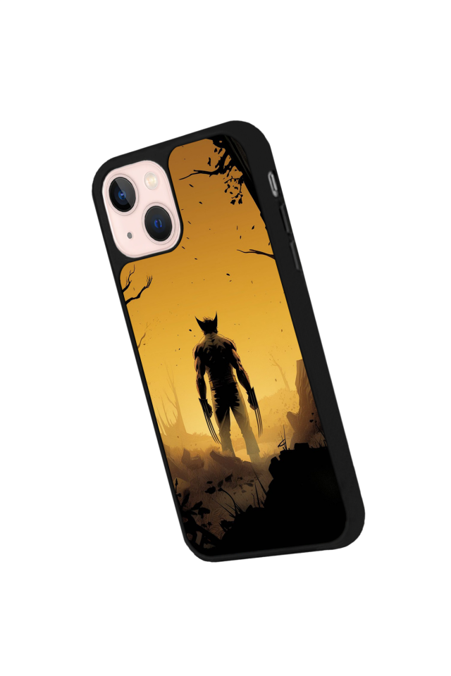 iPhone 13/14 Uyumlu Wolverine Tasarımlı Glossy Premium Kılıf