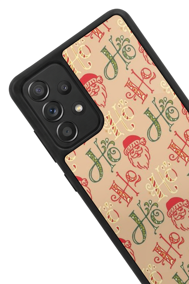Samsung Galaxy A72 Uyumlu Yilbasi Christmas Tasarımlı Glossy Premium Kılıf