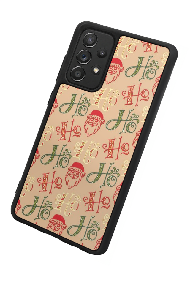 Samsung Galaxy A72 Uyumlu Yilbasi Christmas Tasarımlı Glossy Premium Kılıf