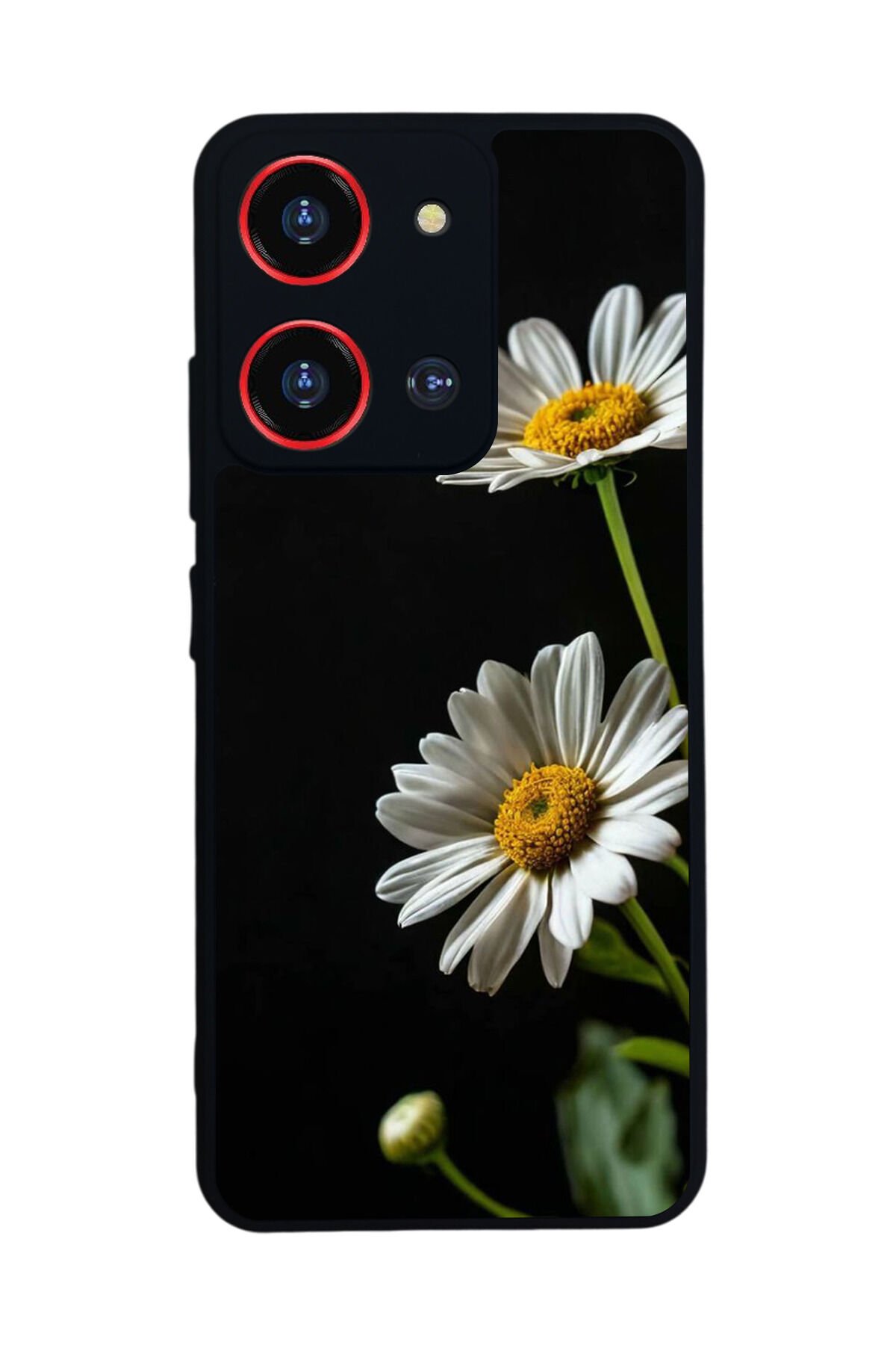 Reeder S19 Max Pro S 108MP Uyumlu Cicek Tasarımlı Glossy Premium Kılıf