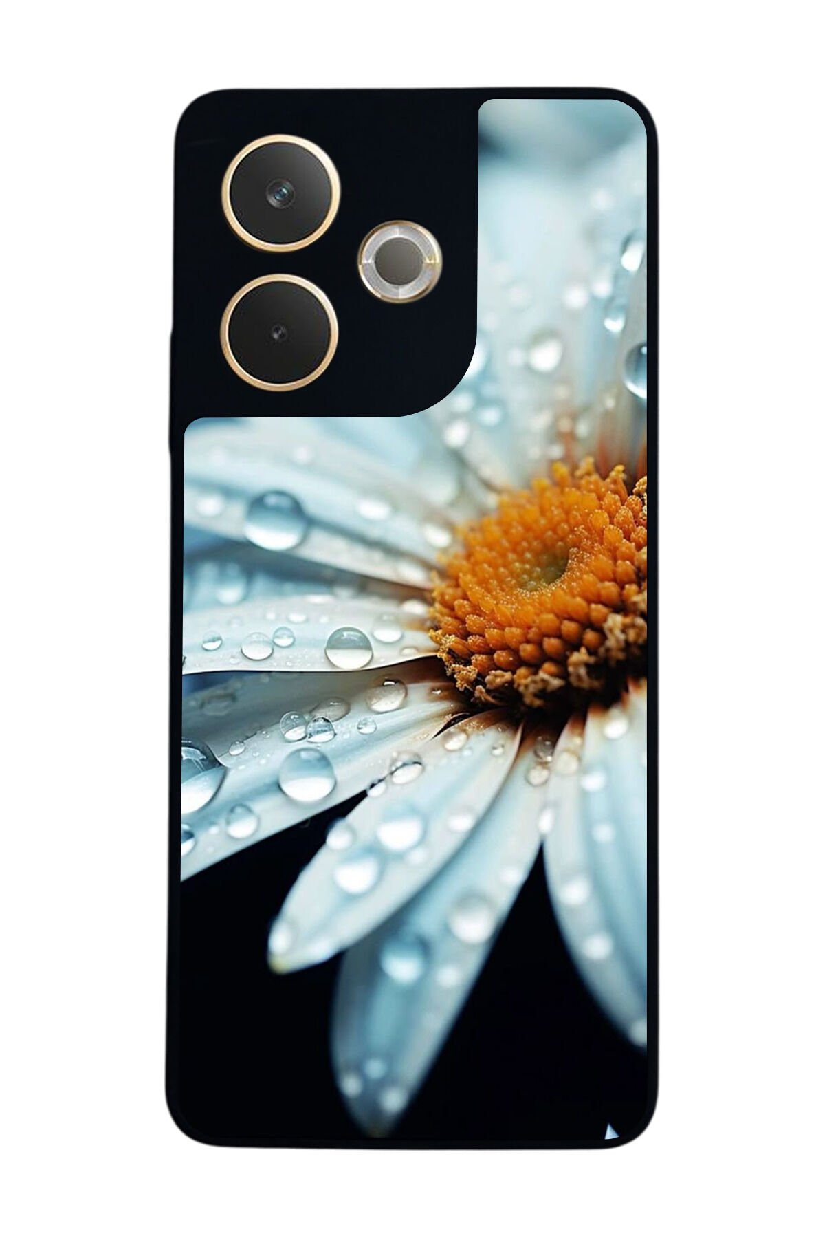 Oppo A5 Pro Uyumlu Cicek Tasarımlı Glossy Premium Kılıf