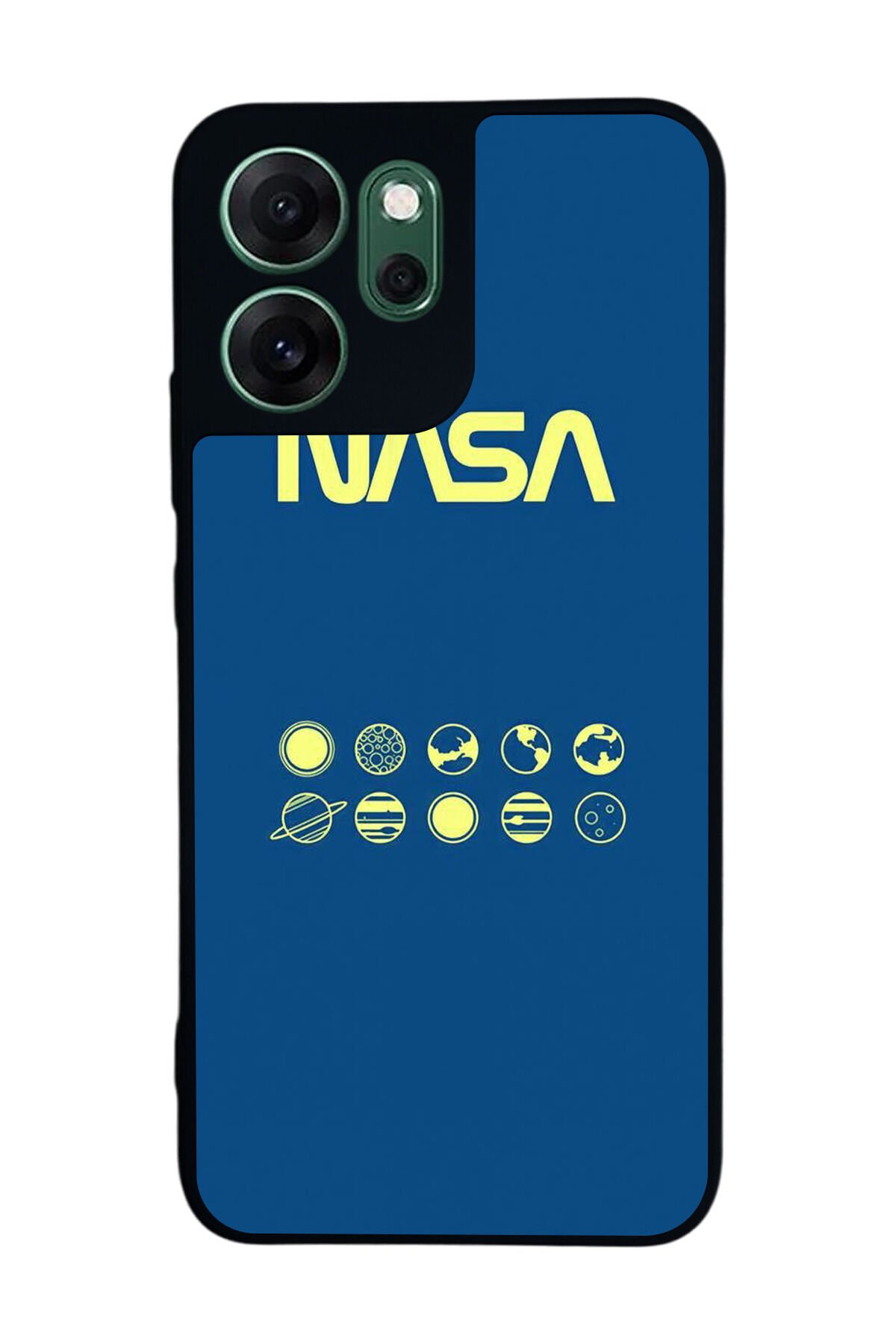 Oppo Reno 14F Uyumlu Nasa Tasarımlı Glossy Premium Kılıf