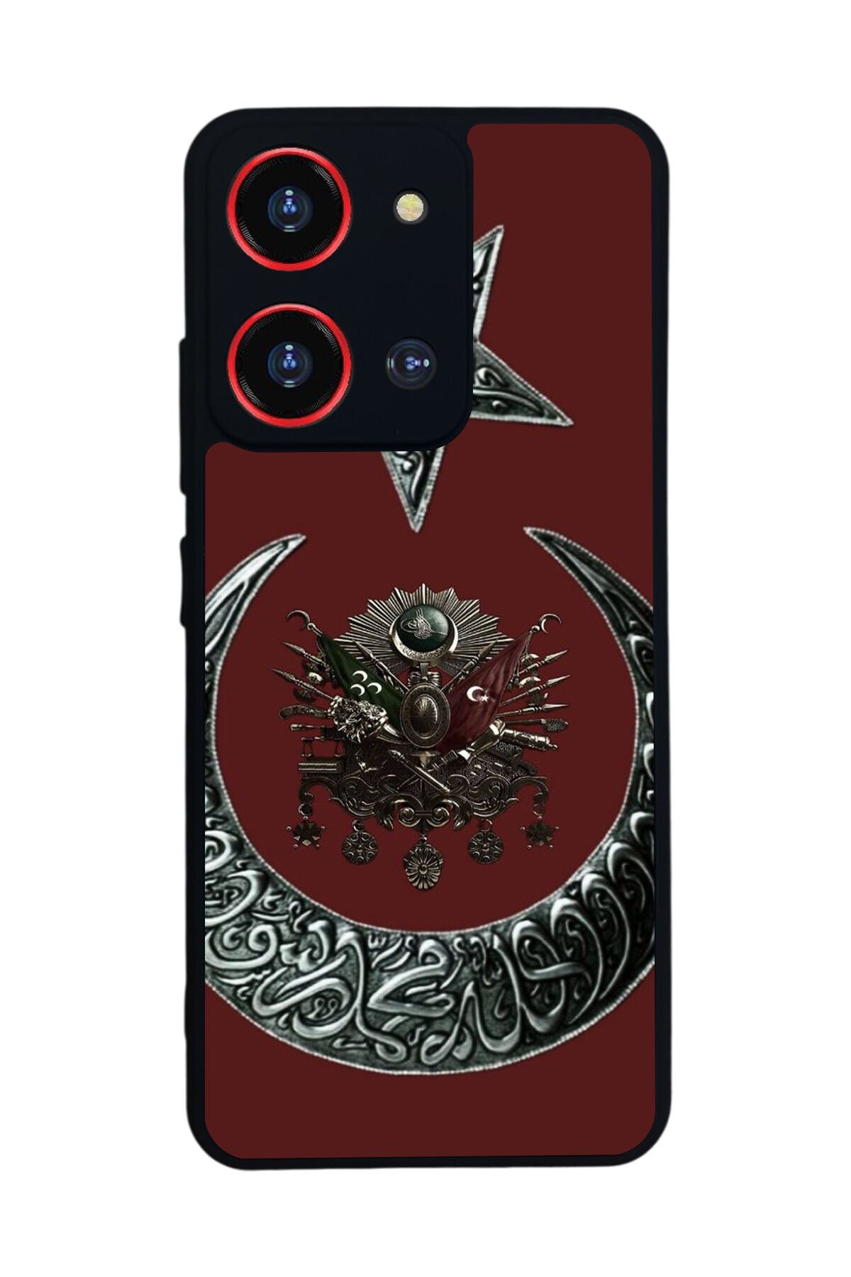 Reeder S19 Max Pro S ZOOM Uyumlu OsmanliTugrasi Tasarımlı Glossy Premium Kılıf