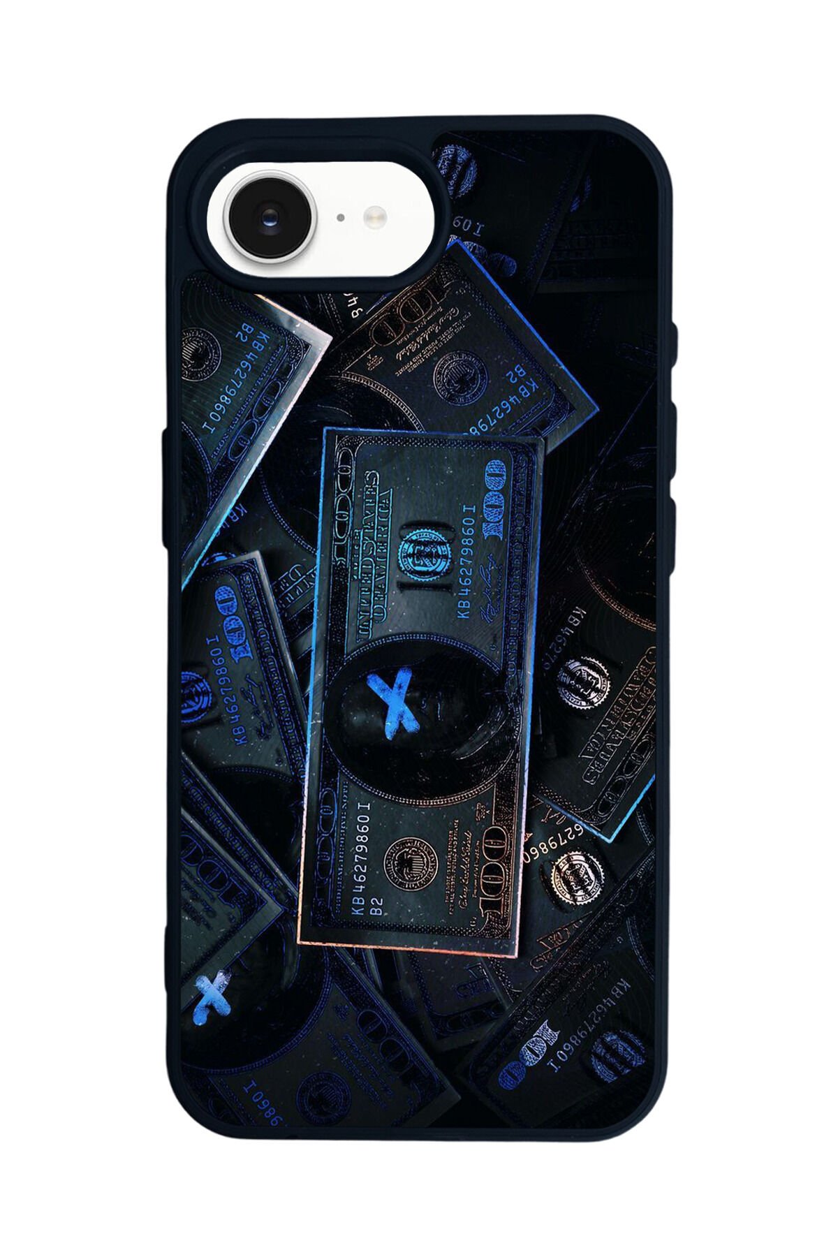 iPhone 16E Uyumlu Para Tasarımlı Glossy Premium Kılıf